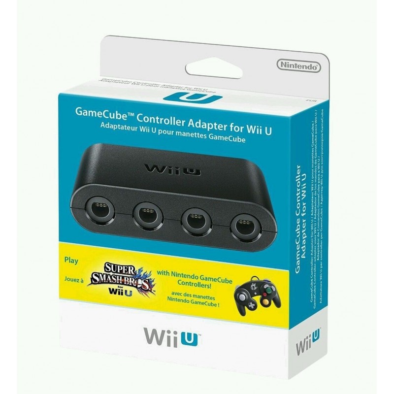 Original Gamecube Controller Adapter for Wii U [Complete] - Wii U Hardware