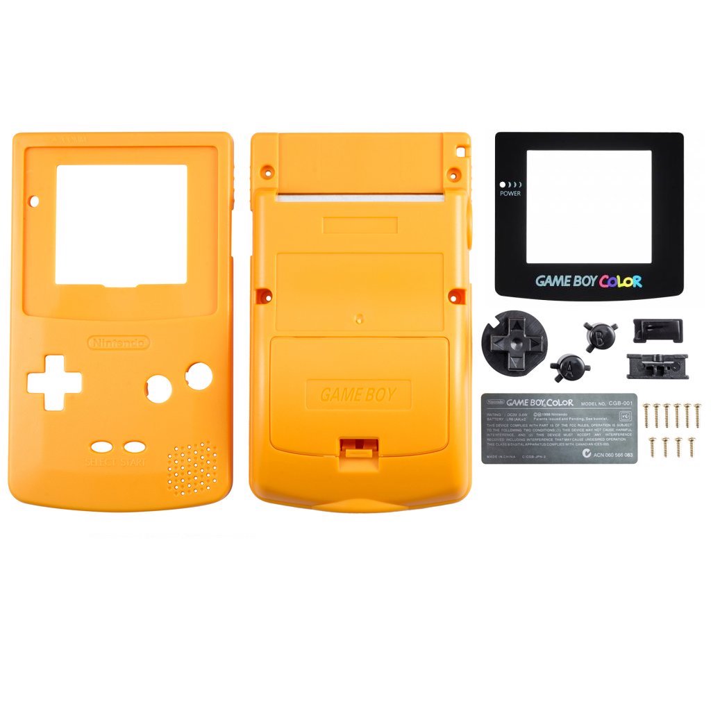 Game Boy Color Shell - Yellow - Gameboy Color Hardware