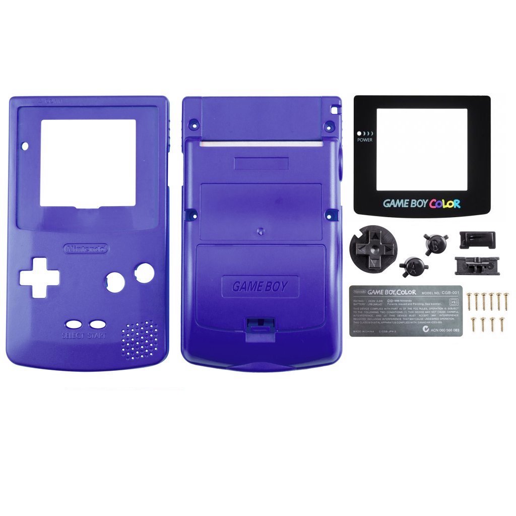 Gameboy Color Shell - Purple - Gameboy Color Hardware