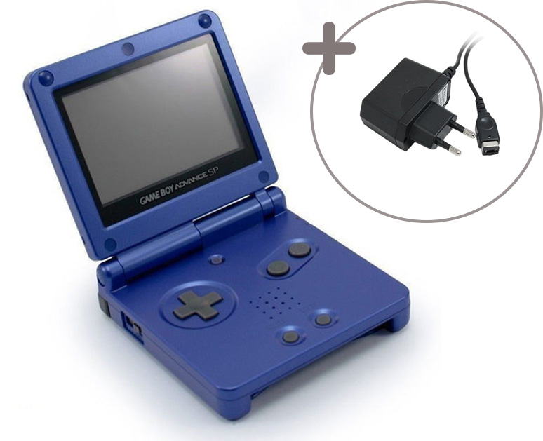Gameboy Advance SP Blue | Gameboy Advance Hardware | RetroNintendoKopen.nl
