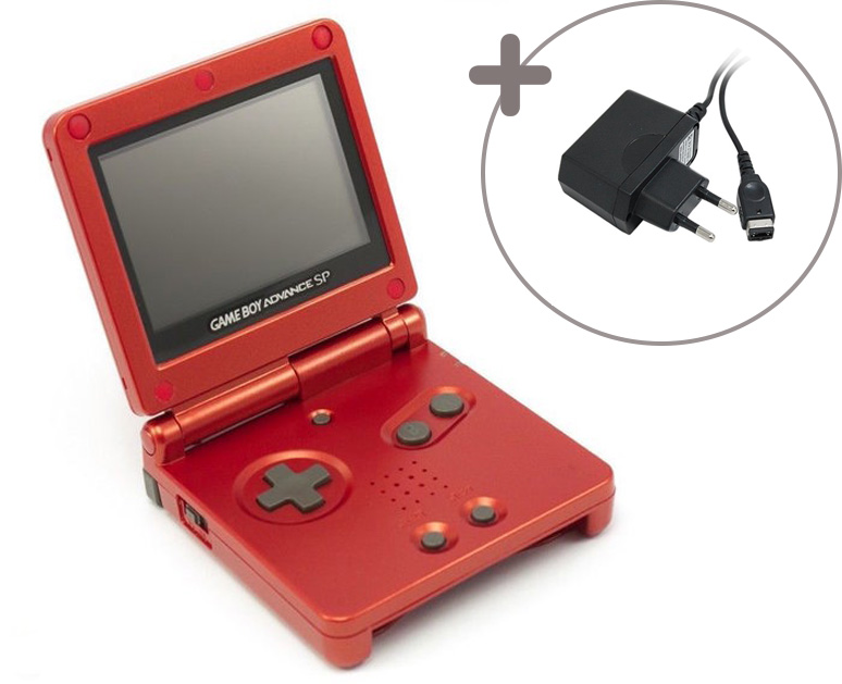 Gameboy Advance SP Red | Gameboy Advance Hardware | RetroNintendoKopen.nl