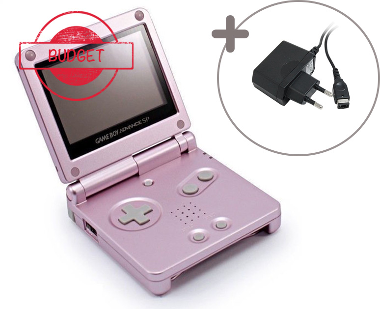 Gameboy Advance SP Pink - Budget | Gameboy Advance Hardware | RetroNintendoKopen.nl