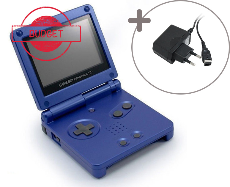 Gameboy Advance SP Blue - Budget | Gameboy Advance Hardware | RetroNintendoKopen.nl