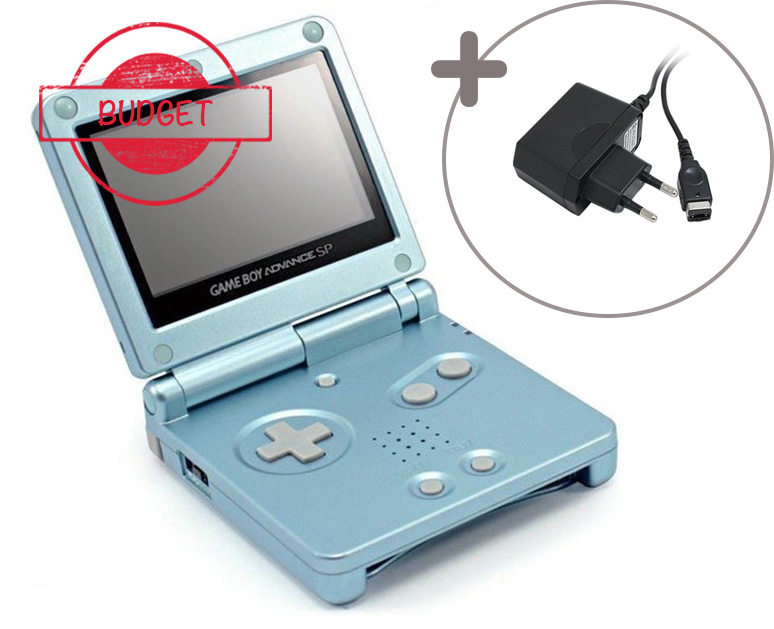 Gameboy Advance SP Lightblue - Budget - Gameboy Advance Hardware