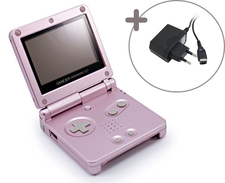 Gameboy Advance SP Pink AGS-101 - Gameboy Advance Hardware