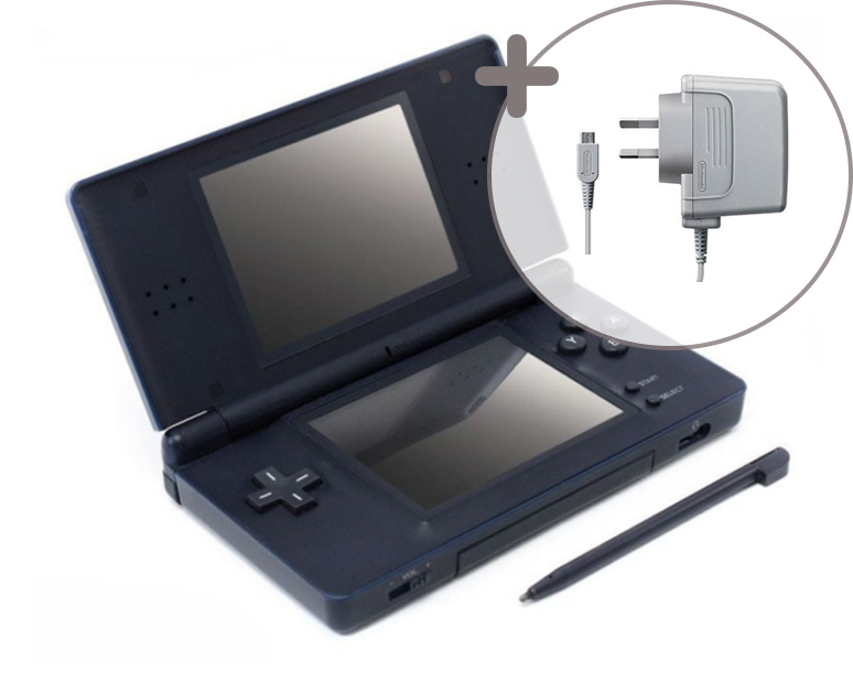 Nintendo DS Lite Metalic Blue - Nintendo DS Hardware