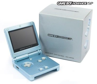 Gameboy Advance SP Lightblue [Complete] - Gameboy Advance Hardware