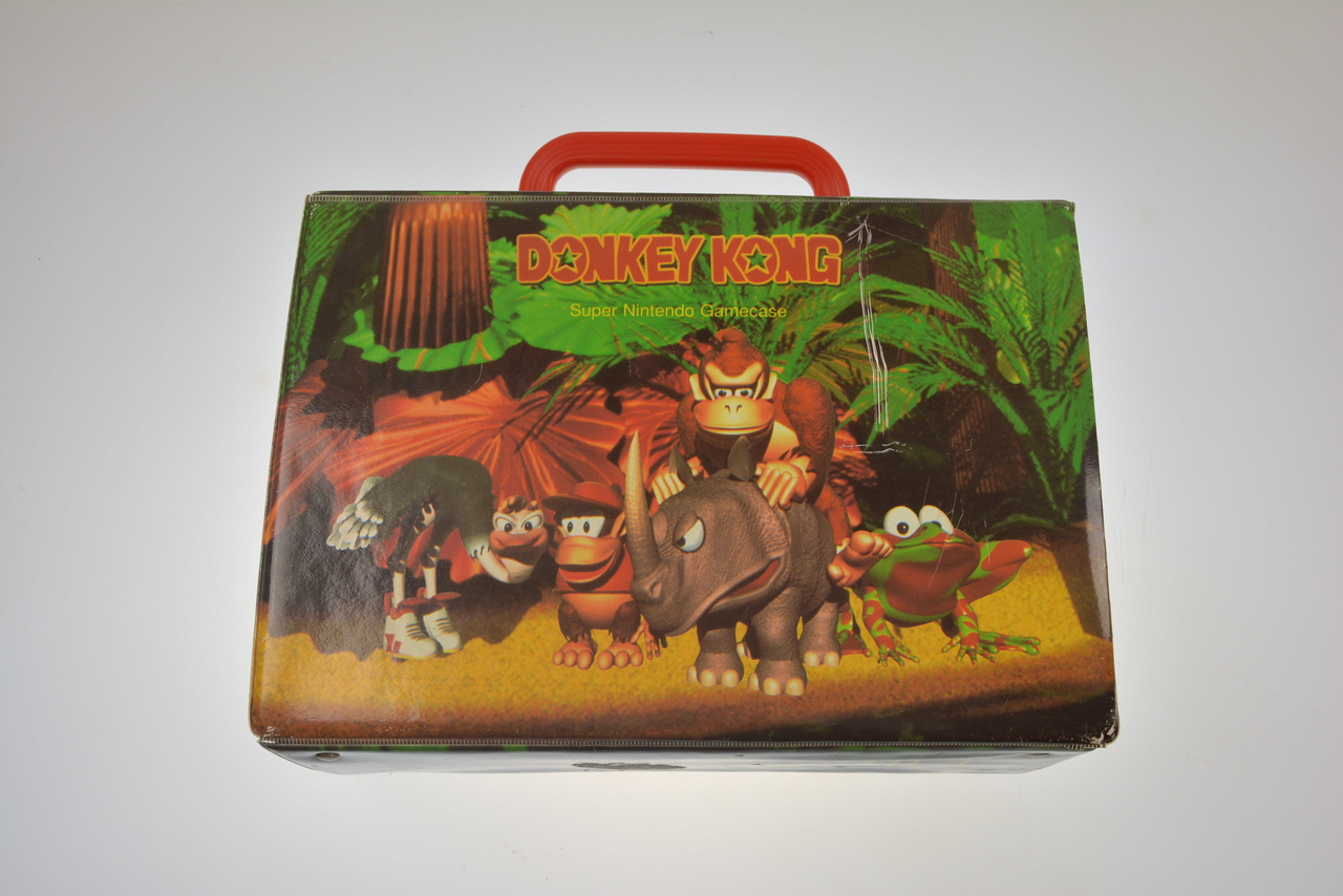Originele Vintage Donkey Kong Country Koffer Kopen | Super Nintendo Hardware