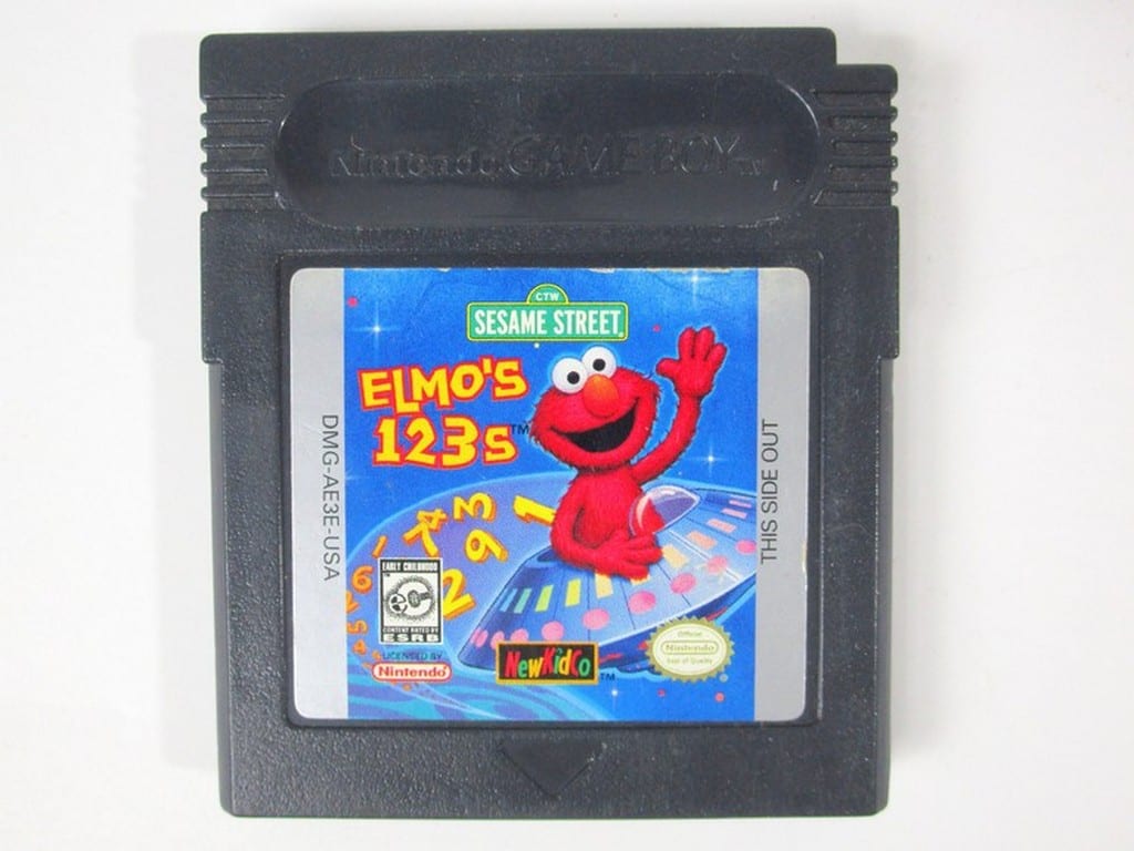 Elmo's 123s - Gameboy Color Games