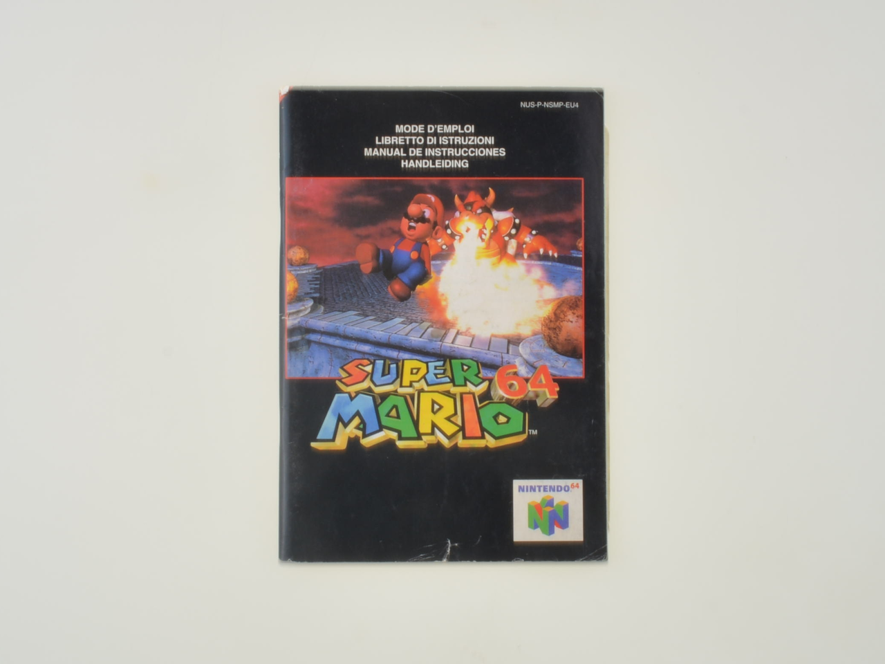 Super Mario 64 - Manual Kopen | Nintendo 64 Manuals