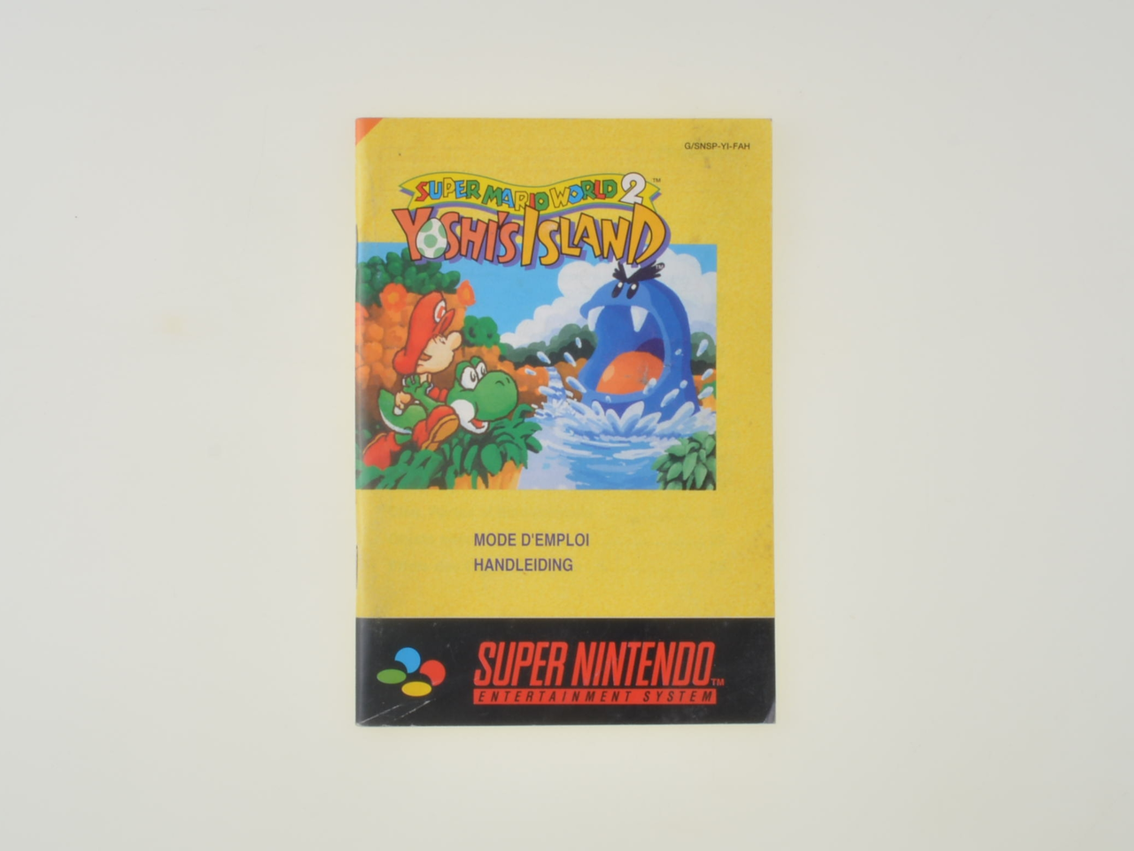 Super Mario World 2 - Yoshi's Island - Manual Kopen | Super Nintendo Manuals