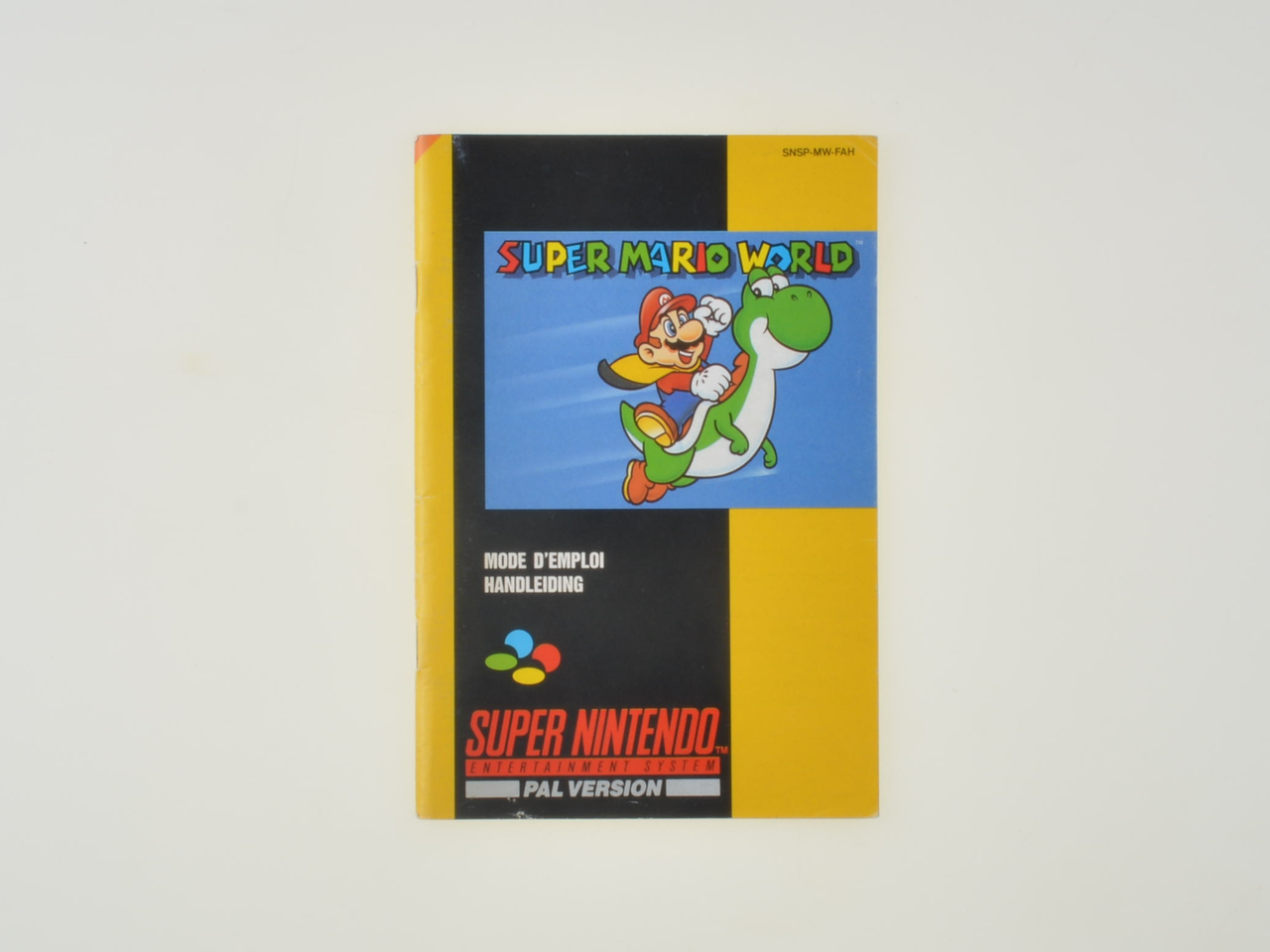 Super Mario World - Manual Kopen | Super Nintendo Manuals