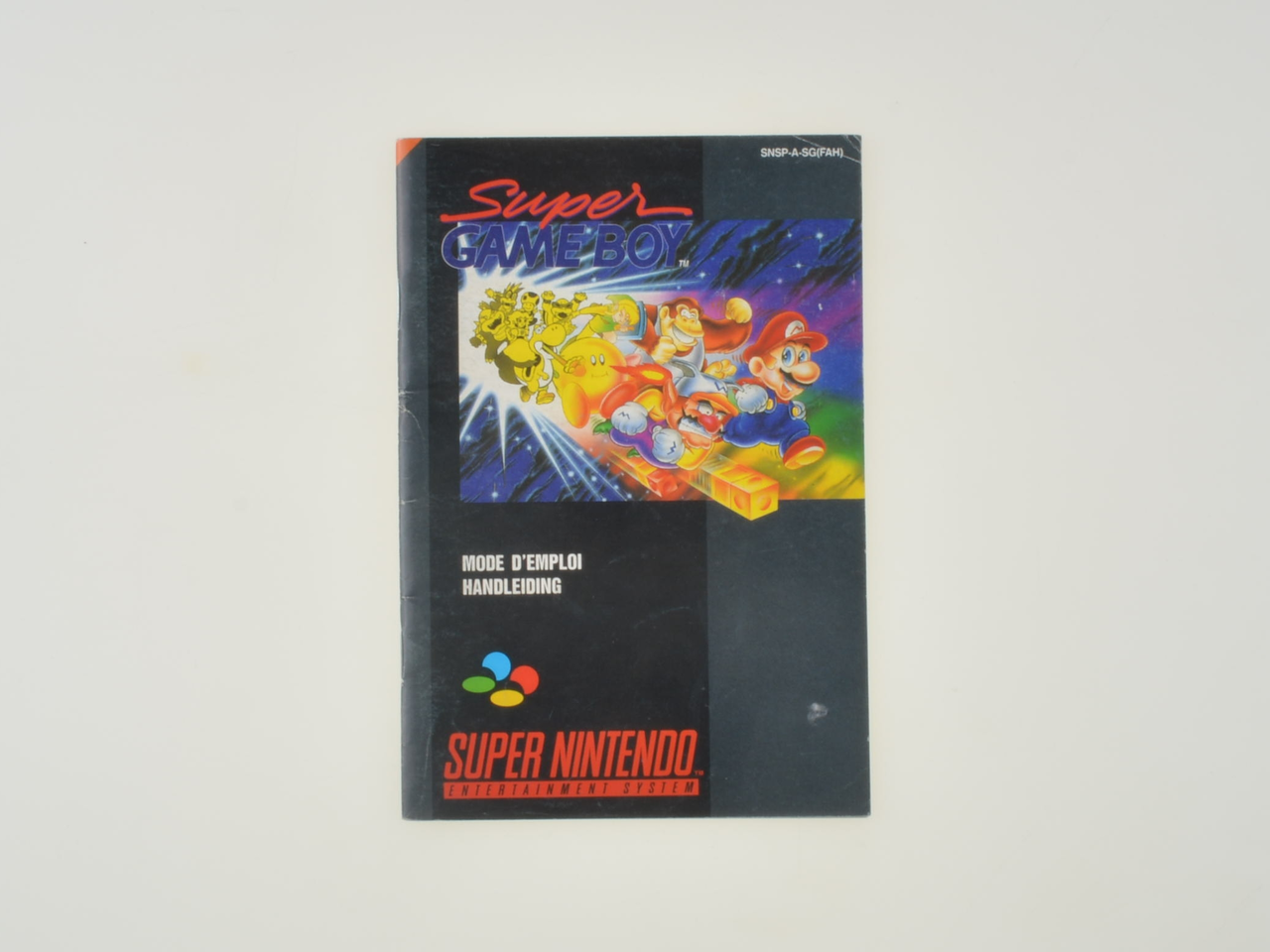 Super Gameboy - Manual Kopen | Super Nintendo Manuals