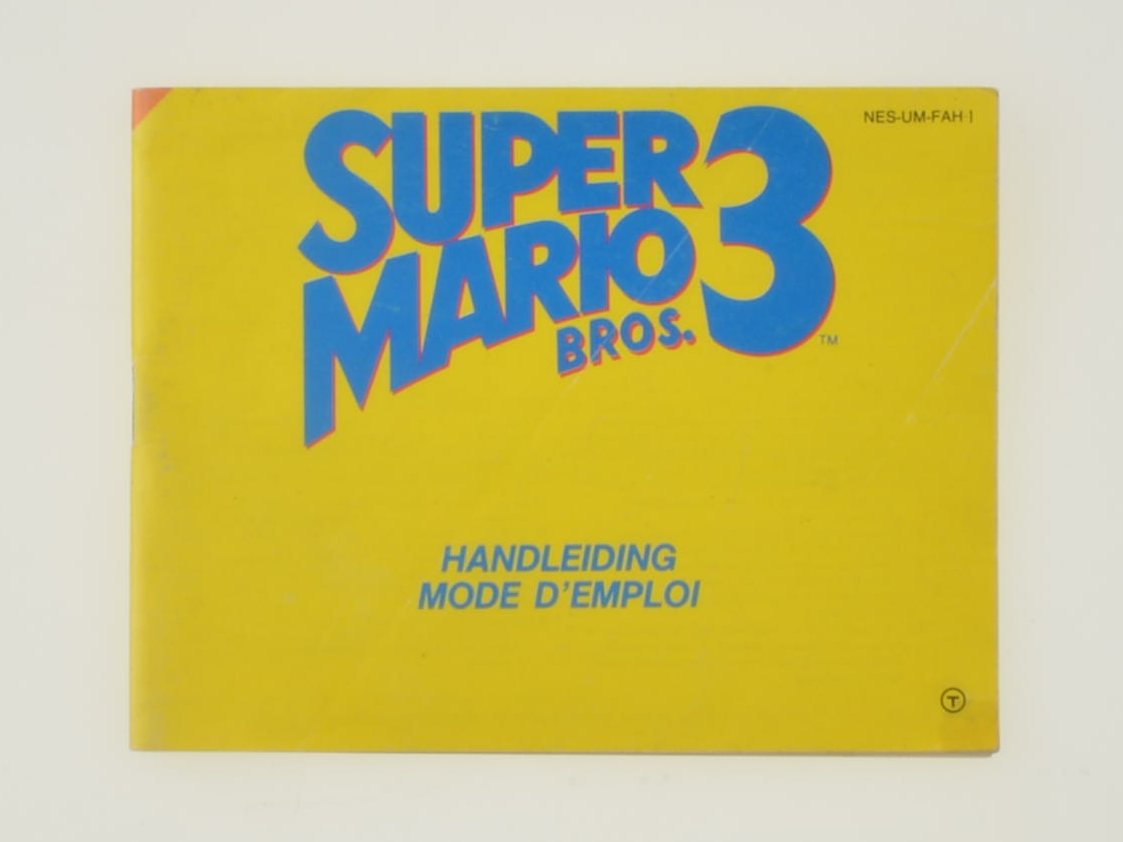 Super Mario Bros 3 - Manual Kopen | Nintendo NES Manuals