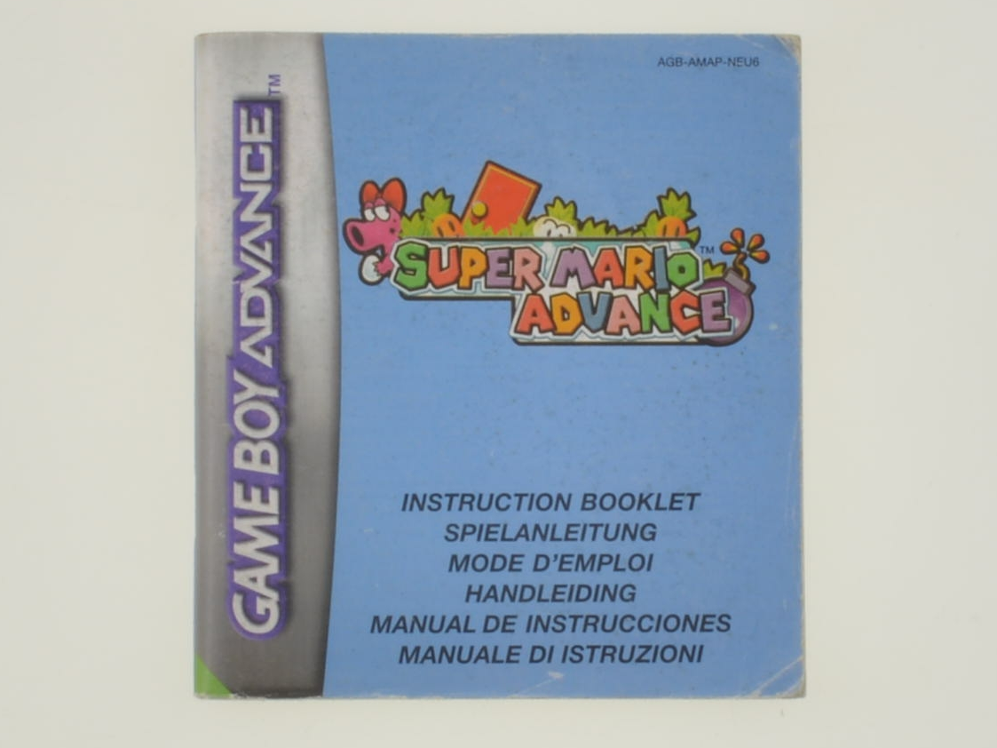 Super Mario Advance - Manual - Gameboy Advance Manuals