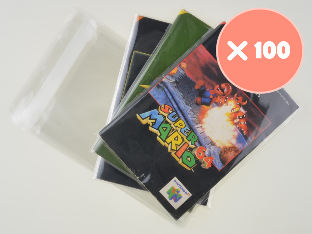 100x Nintendo 64 Manual Bag Kopen | Protectors